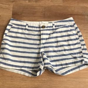 Striped old navy size 0 shorts
